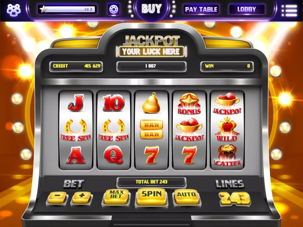 Capturas de tela do 777 Slot Spins Bayvip iPad 