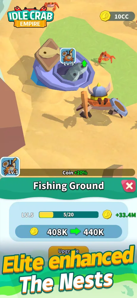 Idle Crab Empire Screenshots