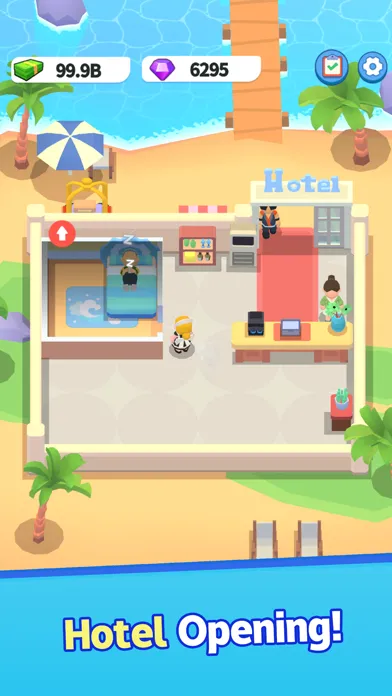 ภาพหน้าจอของ My Mini Hotel: Idle Game