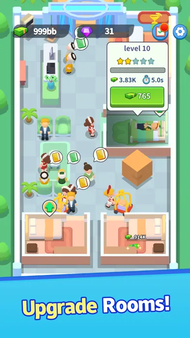ภาพหน้าจอของ My Mini Hotel: Idle Game