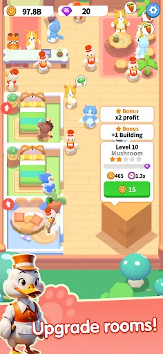 My Animal Hotel: Idle game Screenshots