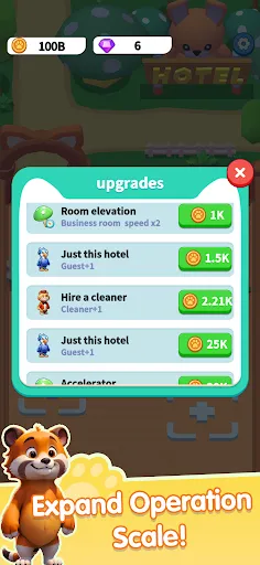My Animal Hotel: Idle game Screenshots