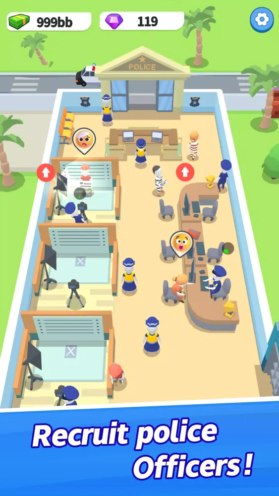 Cop Department: Idle Police 스크린샷