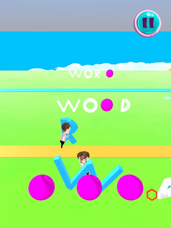 Word Racer 3d Offline iPad  Screenshots