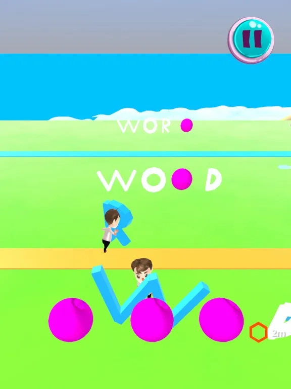 Word Racer 3d Offline iPad  스크린샷
