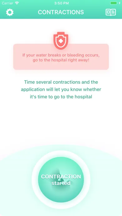 Contraction Timer & Counter 9m سکرین شاٹس