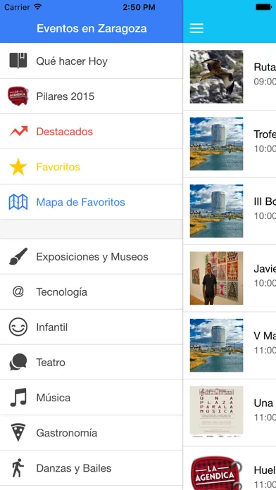 LaAgendica - Agenda cultural de Zaragoza Screenshots