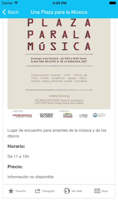 LaAgendica - Agenda cultural de Zaragoza Screenshots