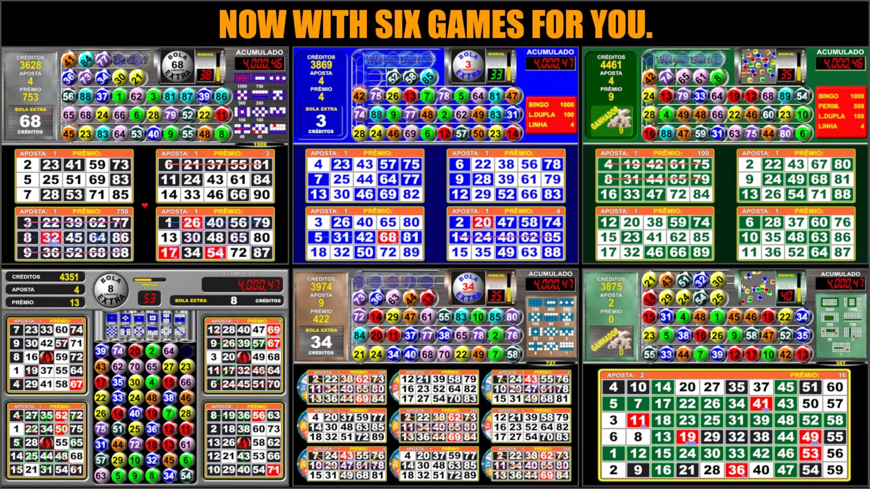 Video Bingo Mega Ball Flex應用截圖