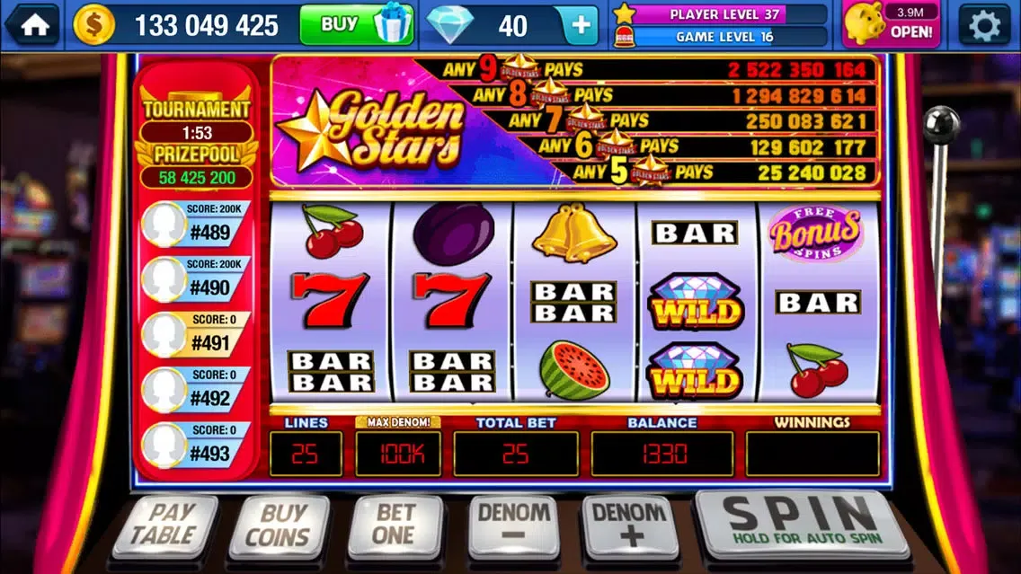ภาพหน้าจอของ LuckyU Casino
