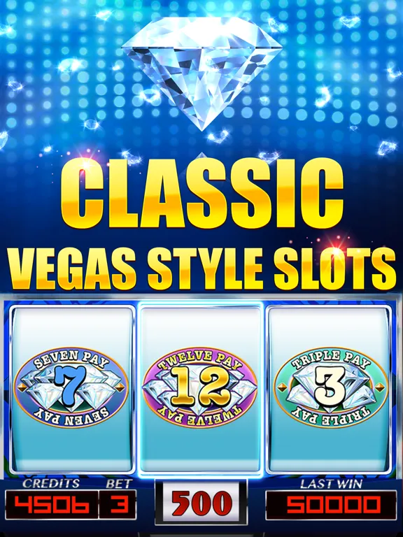 Royal Diamond Vegas Slots iPad  Screenshots