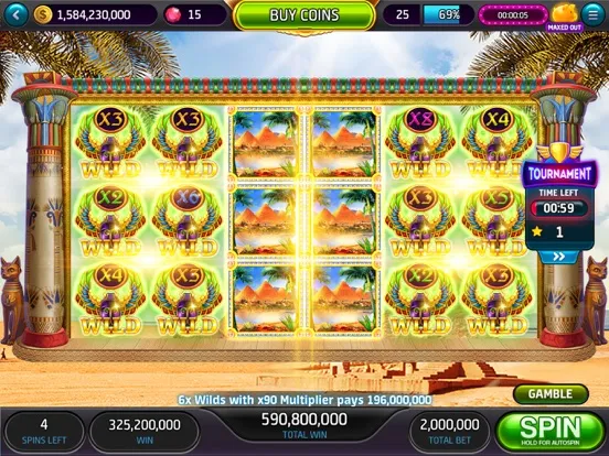 Capturas de tela do New Slots ™ Cash Casino Game iPad 