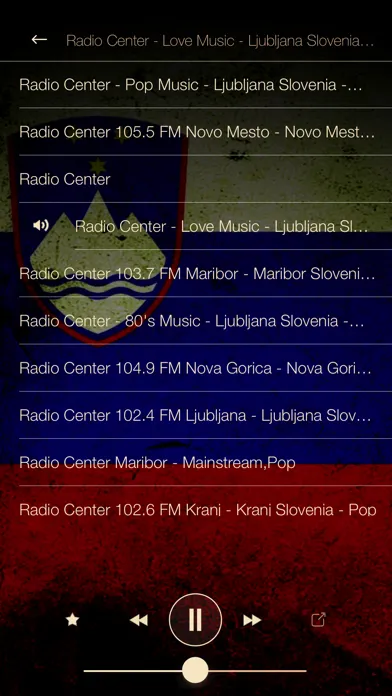 Slovenia Music Radio ONLINE from Ljubljana应用截图
