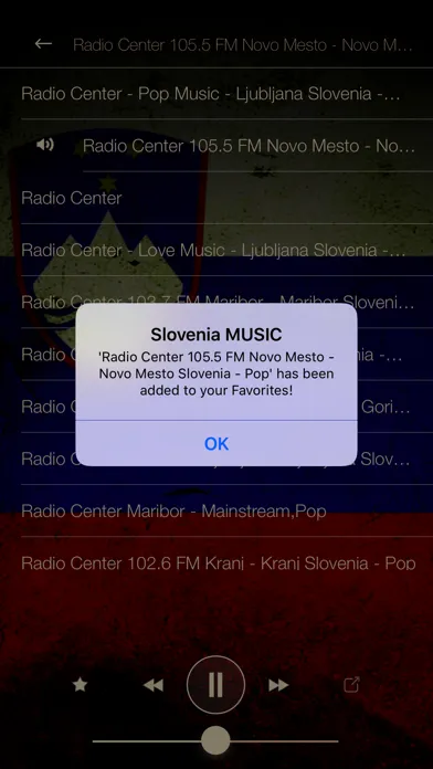 Slovenia Music Radio ONLINE from Ljubljana应用截图
