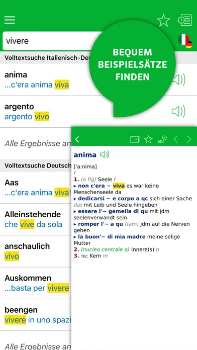 صور Wörterbuch Italienisch