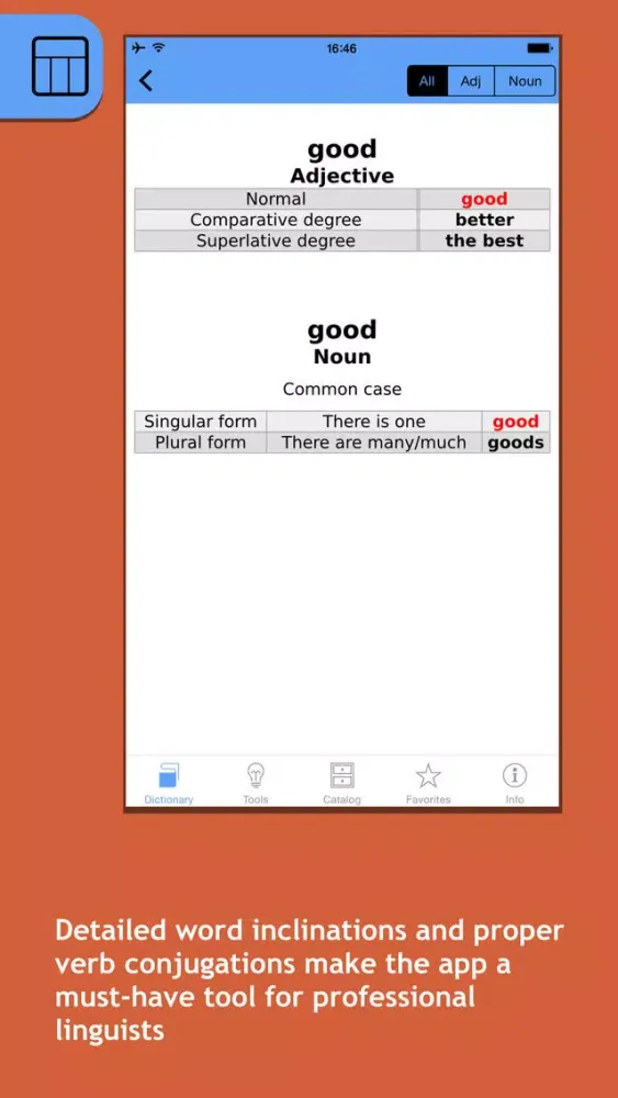 Screenshot di Focalbeo Irish <-> English dictionaries