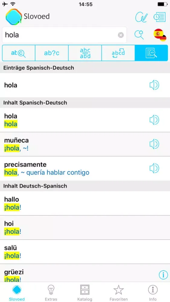 German <> Spanish Dictionary应用截图