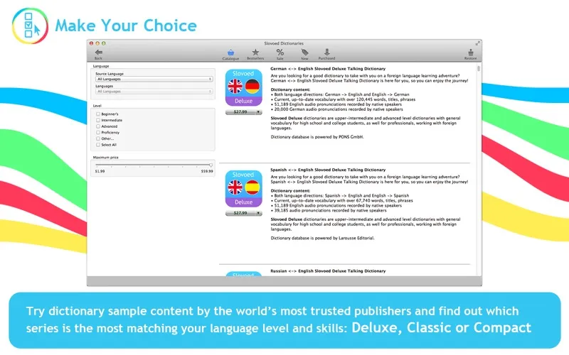 Slovoed Dictionaries应用截图