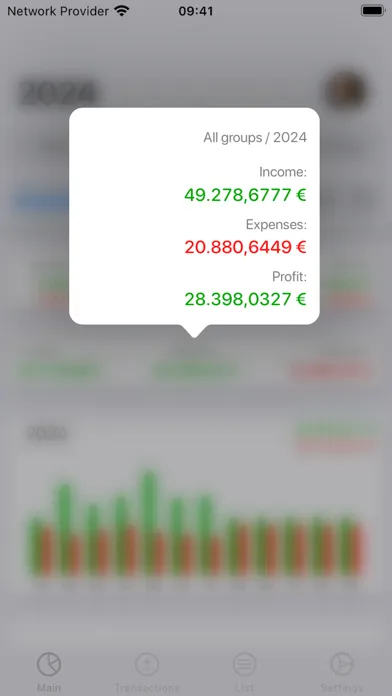 Zrzuty ekranu Live Budget - Money Manager
