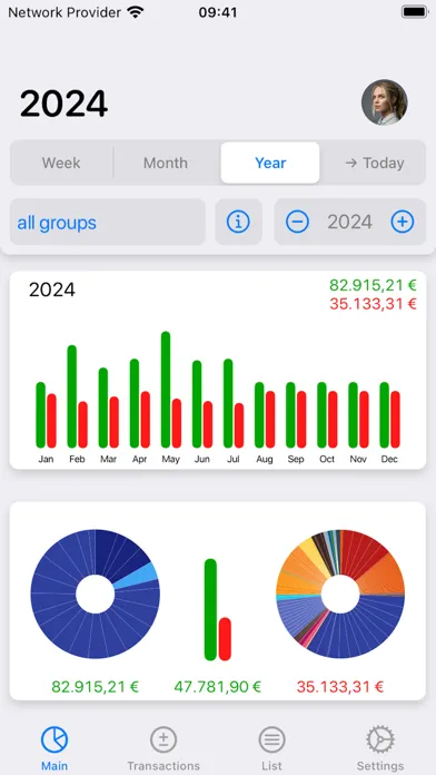 Zrzuty ekranu Live Budget - Money Manager