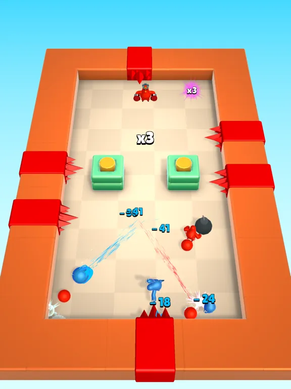 Ảnh chụp màn hình của Flick Brawl iPad 