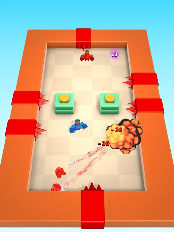 Ảnh chụp màn hình của Flick Brawl iPad 