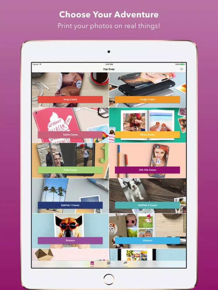 Zap Snap iPad  Screenshots