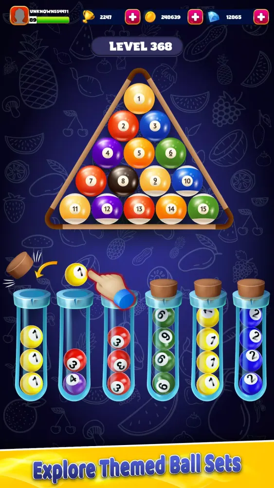 Captures d'écran de Ball Kubet Sort Puzzle Online