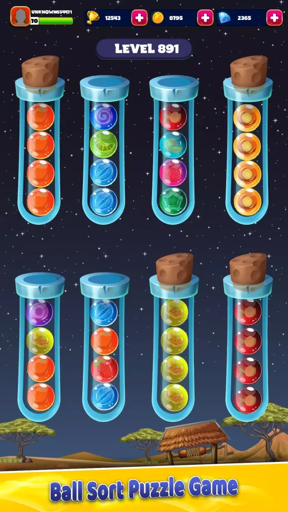 Captures d'écran de Ball Kubet Sort Puzzle Online