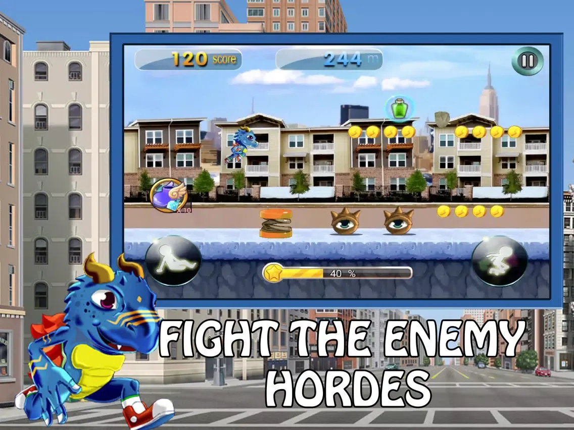 Capturas de pantalla de Turtle Dragon Dash Fever iPad 