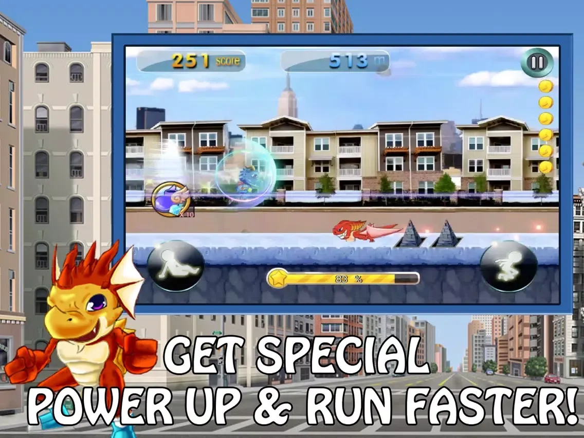 Capturas de pantalla de Turtle Dragon Dash Fever iPad 