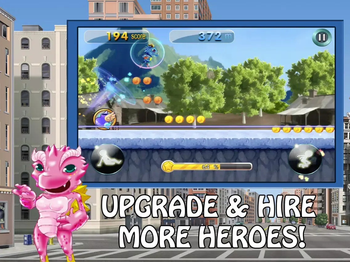 Capturas de pantalla de Turtle Dragon Dash Fever iPad 