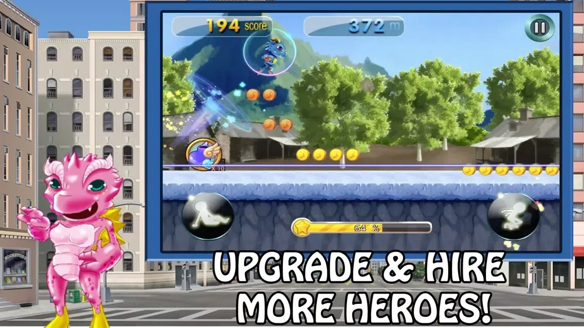Capturas de pantalla de Turtle Dragon Dash Fever