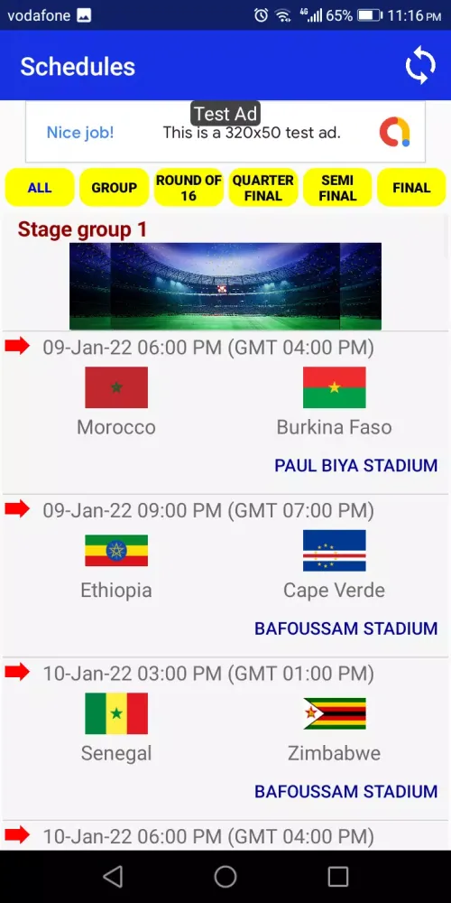 African Sport Screenshots