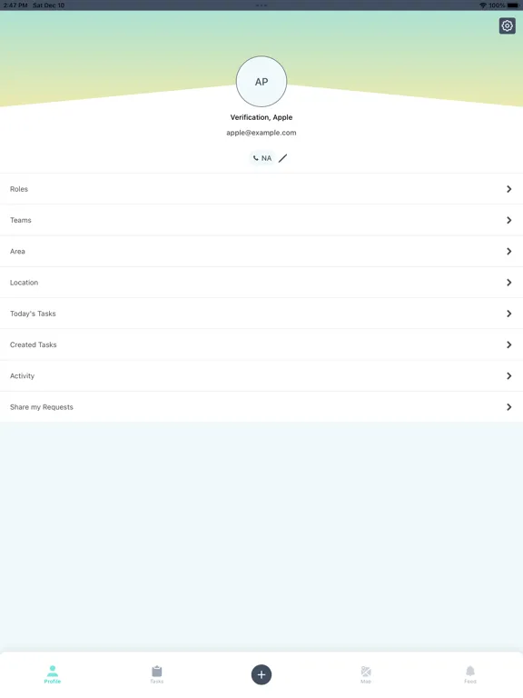 صور JOYN AI FSM iPad 