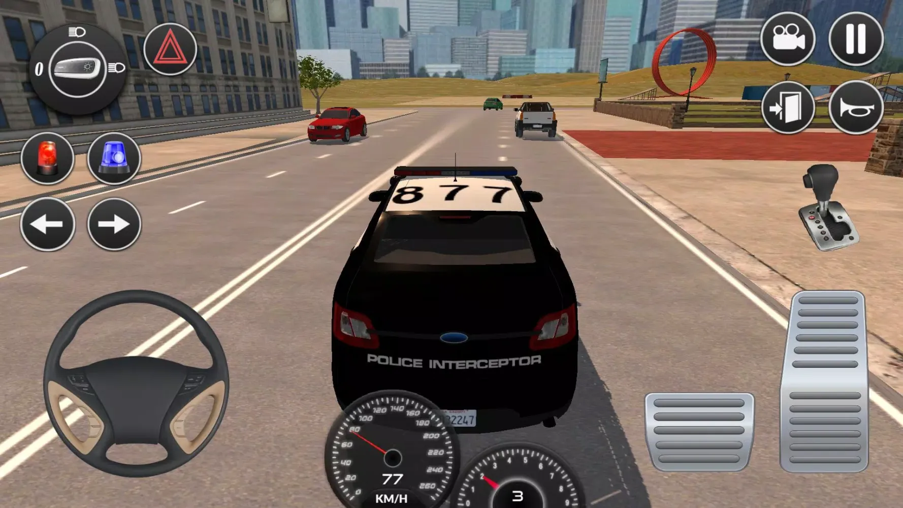 Screenshot di American Police Suv Driving