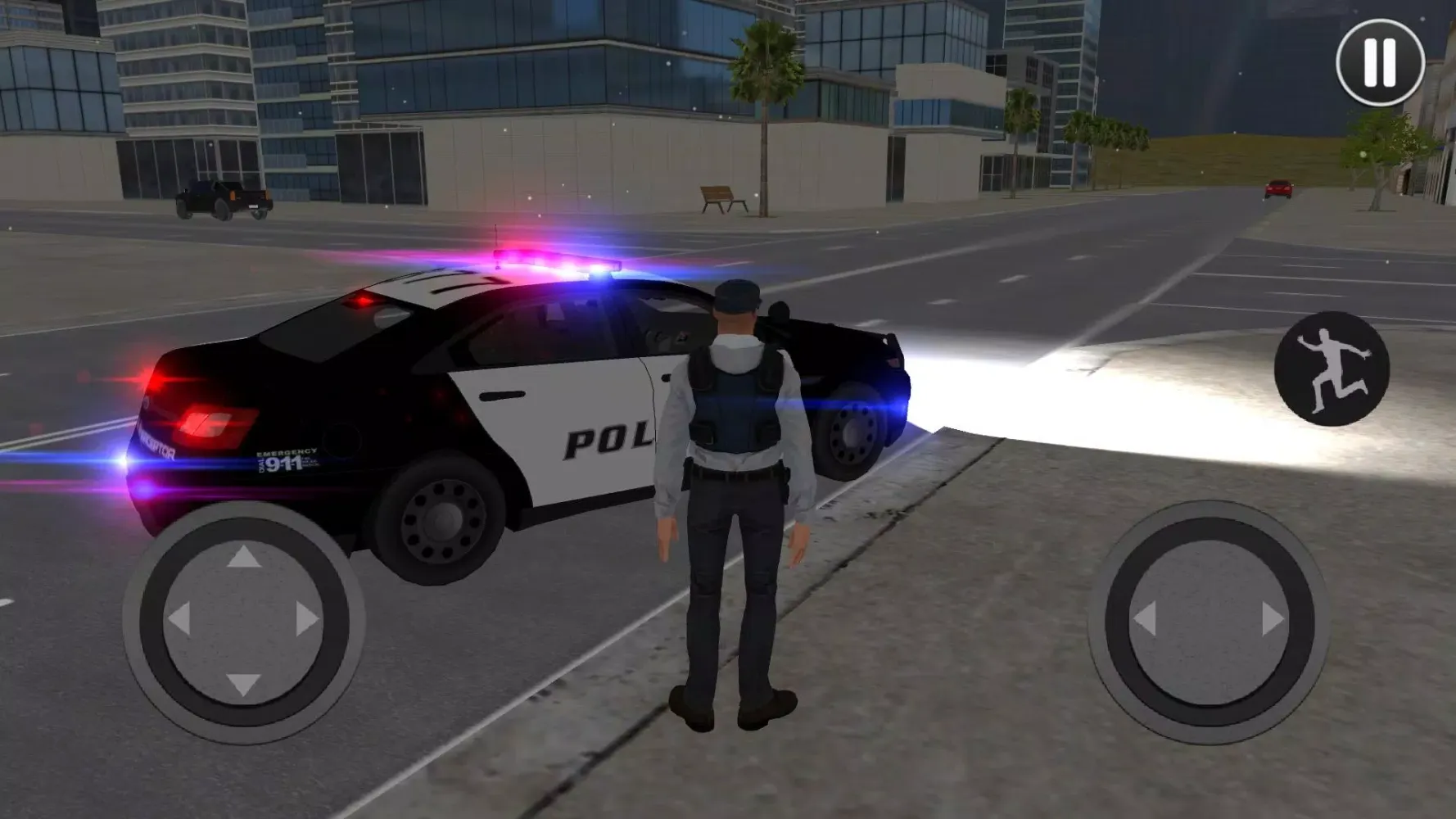 Screenshot di American Police Suv Driving