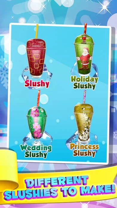 Dessert Slushy Maker Food Cooking Game - make candy drink for ice cream soda making salon!应用截图