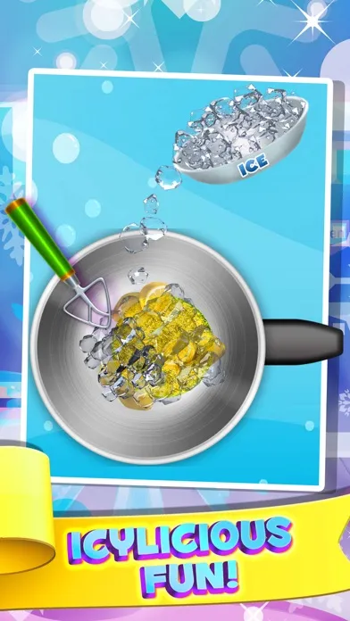 Dessert Slushy Maker Food Cooking Game - make candy drink for ice cream soda making salon!应用截图