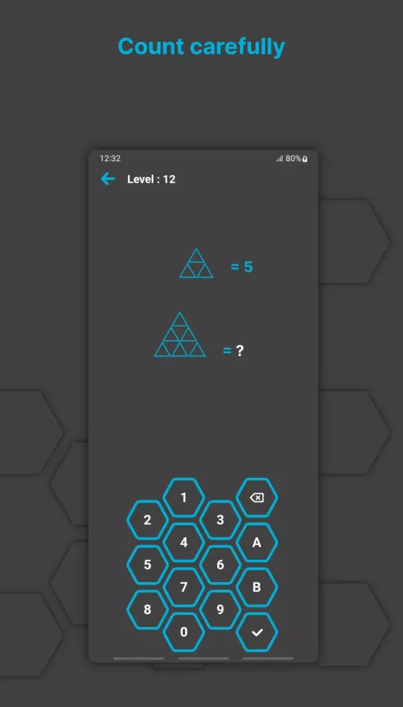 Zrzuty ekranu Brain Challenger - Math game