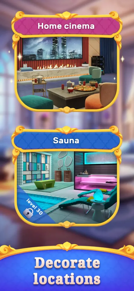Capturas de tela do Solitaire Card & Luxury Design