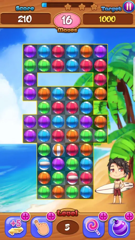 Beach Match 3应用截图