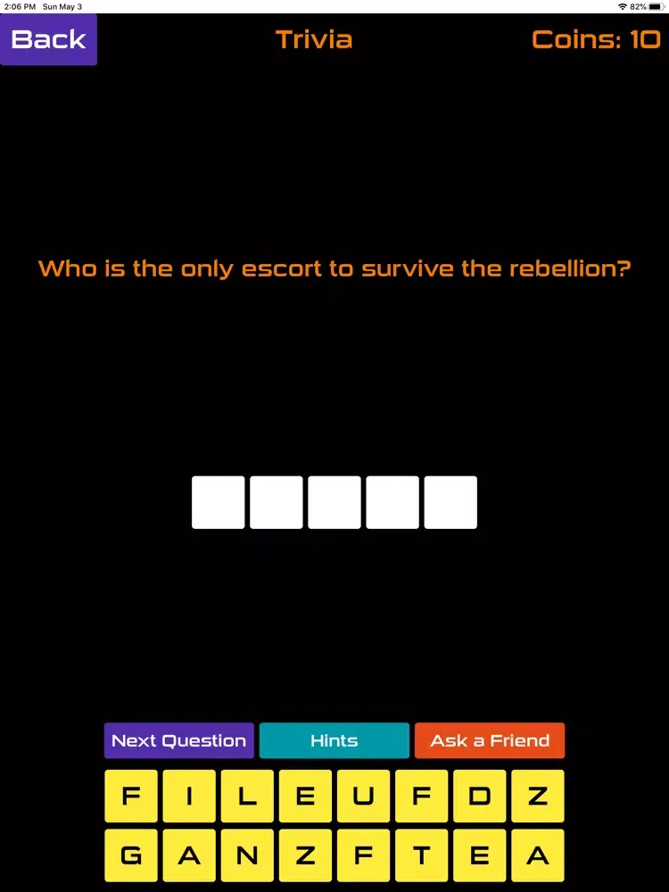 Quiz About Hunger Games iPad  स्क्रीनशॉट