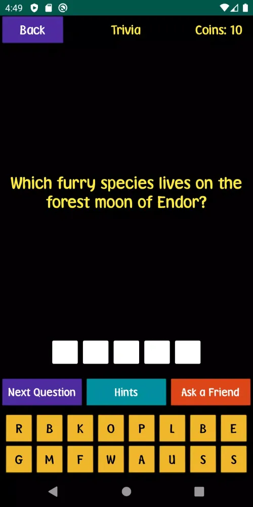 Screenshot di Quiz For SW Fans