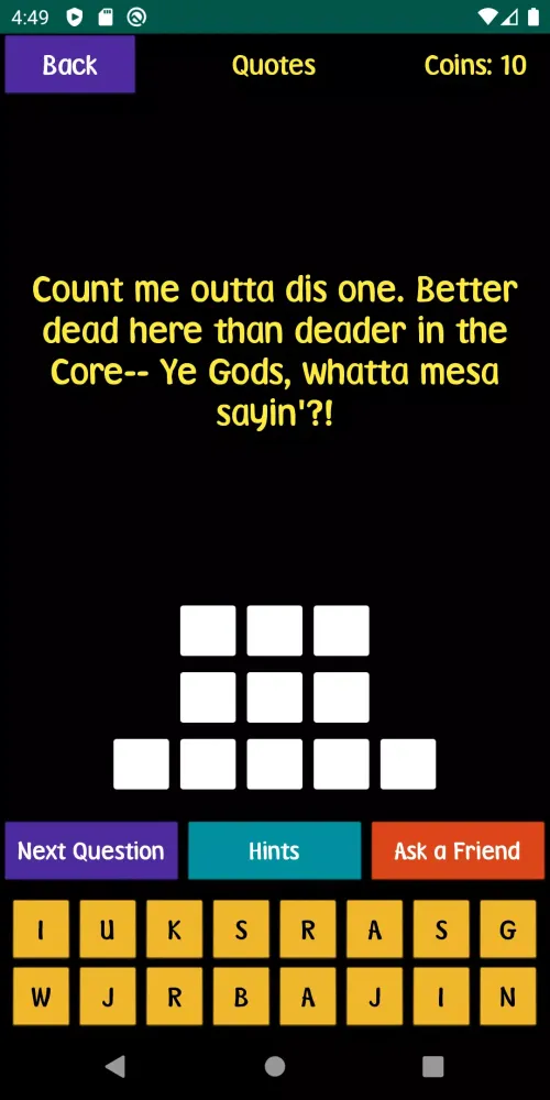 Screenshot di Quiz For SW Fans