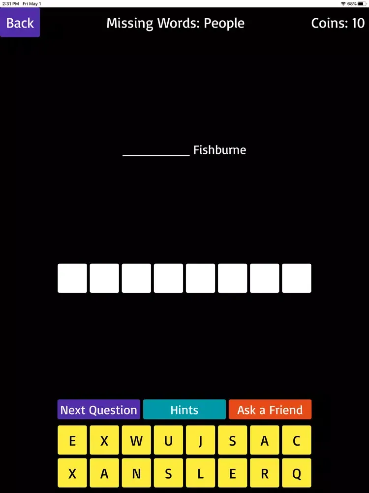 Ảnh chụp màn hình của TV Quiz - Trivia and More iPad 
