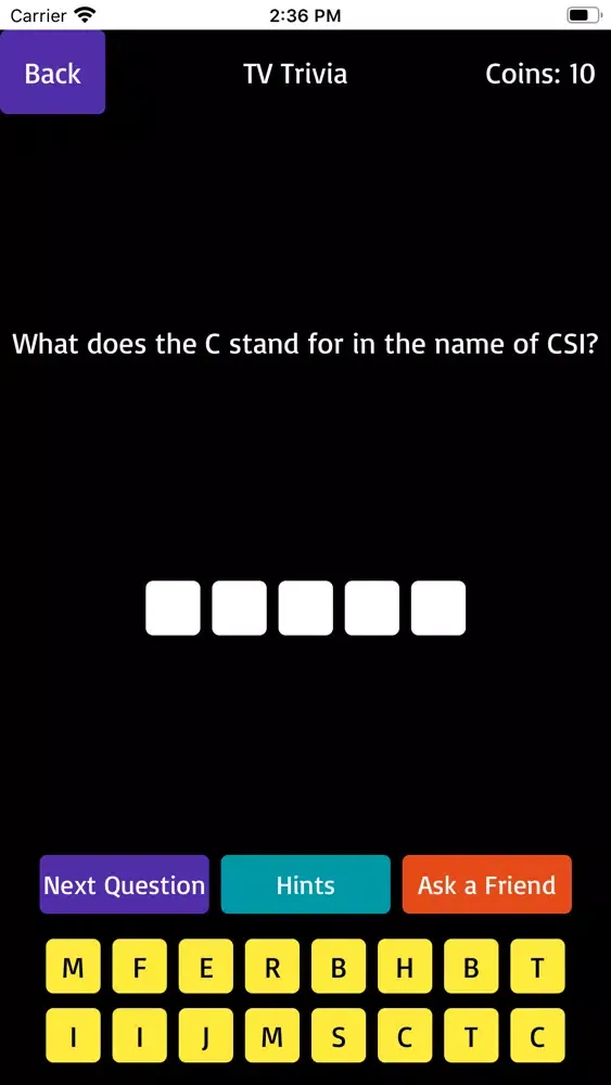 Ảnh chụp màn hình của TV Quiz - Trivia and More