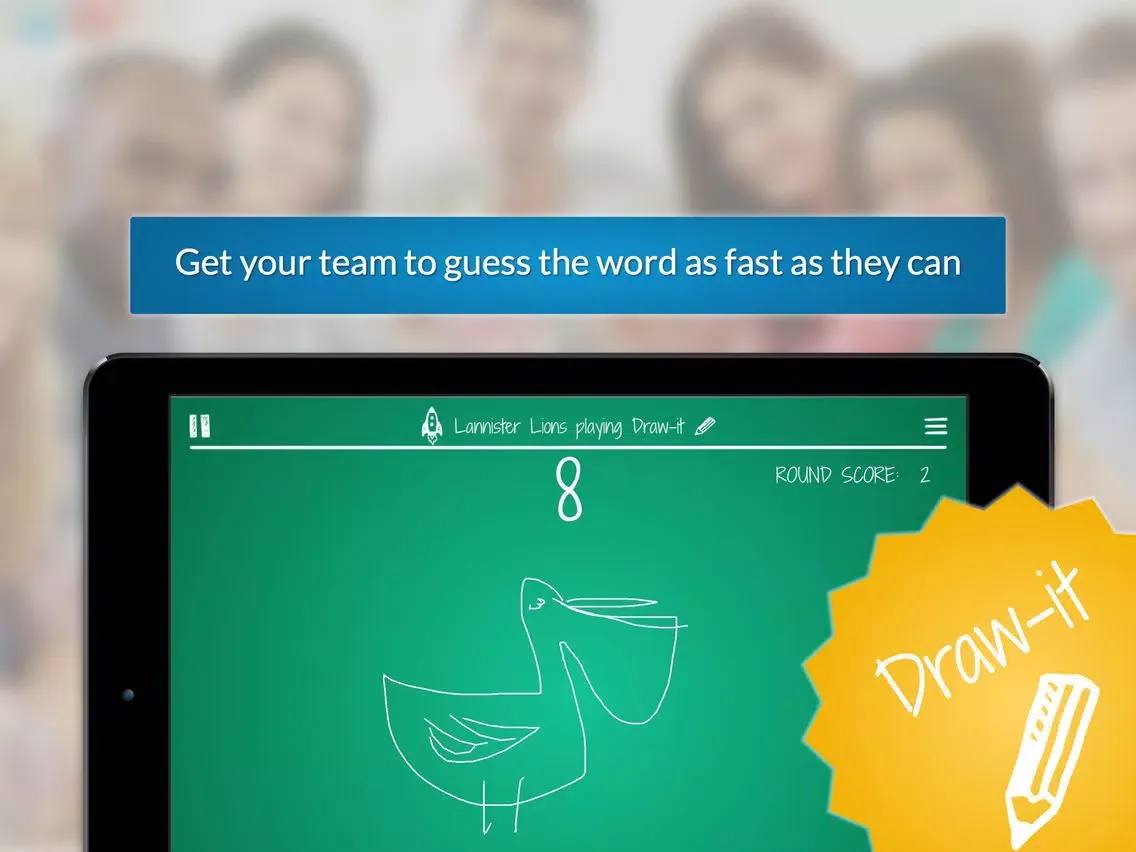 ภาพหน้าจอของ Brainstorm - a party game iPad 