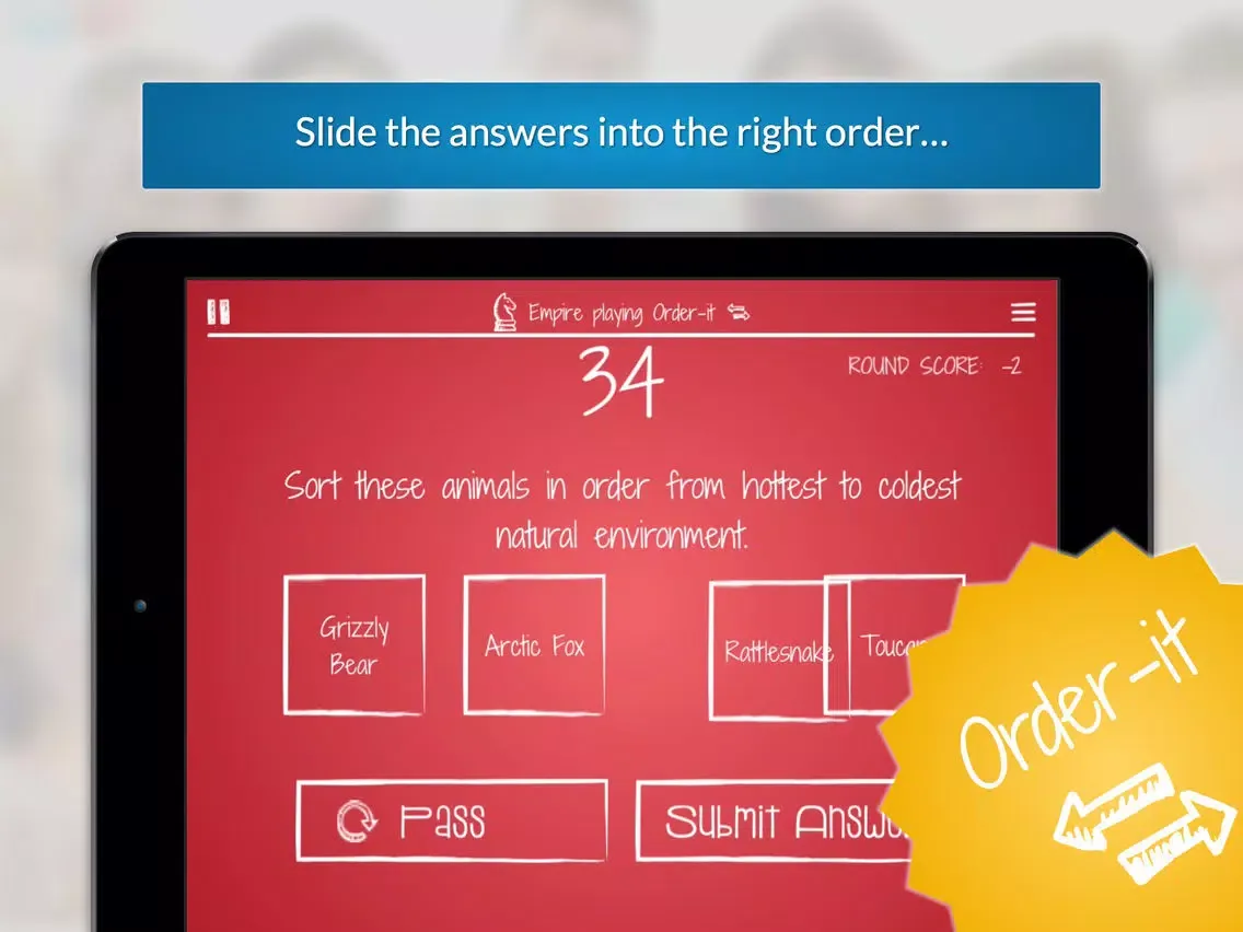 ภาพหน้าจอของ Brainstorm - a party game iPad 
