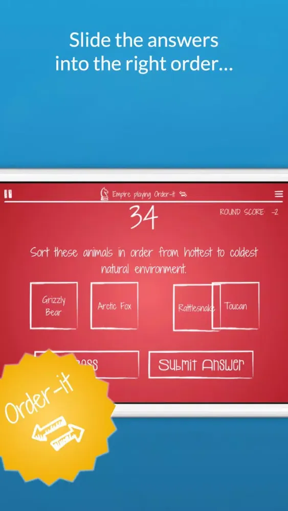 ภาพหน้าจอของ Brainstorm - a party game